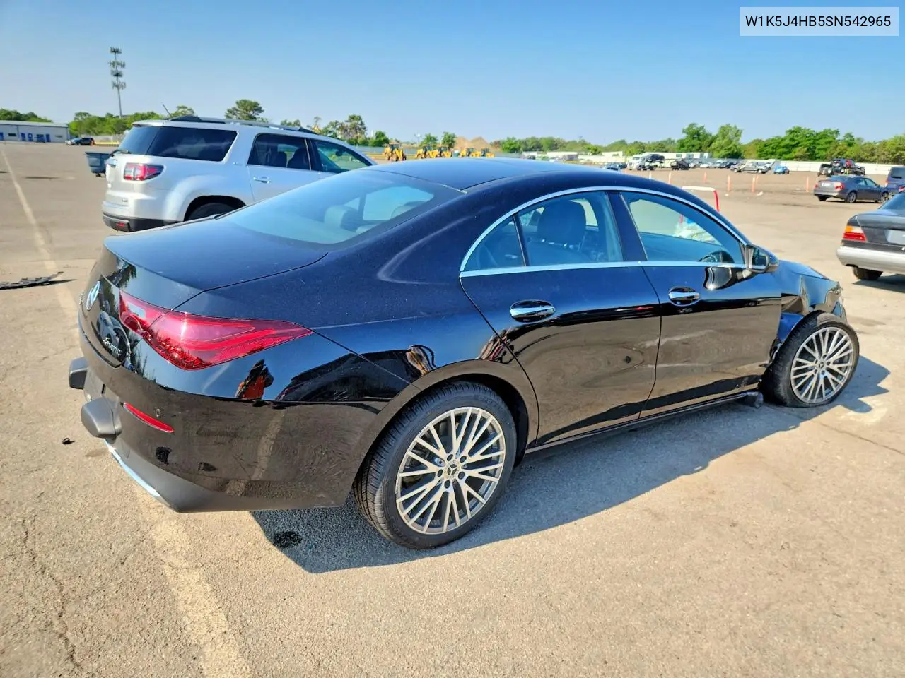 2025 Mercedes-Benz Cla 250 4Matic VIN: W1K5J4HB5SN542965 Lot: 58304696