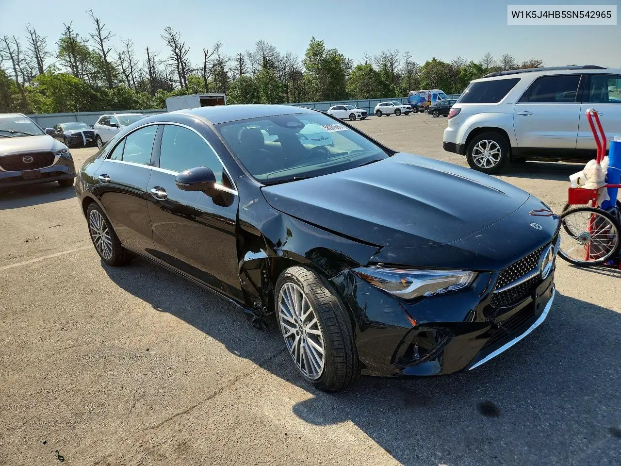 2025 Mercedes-Benz Cla 250 4Matic VIN: W1K5J4HB5SN542965 Lot: 58304696