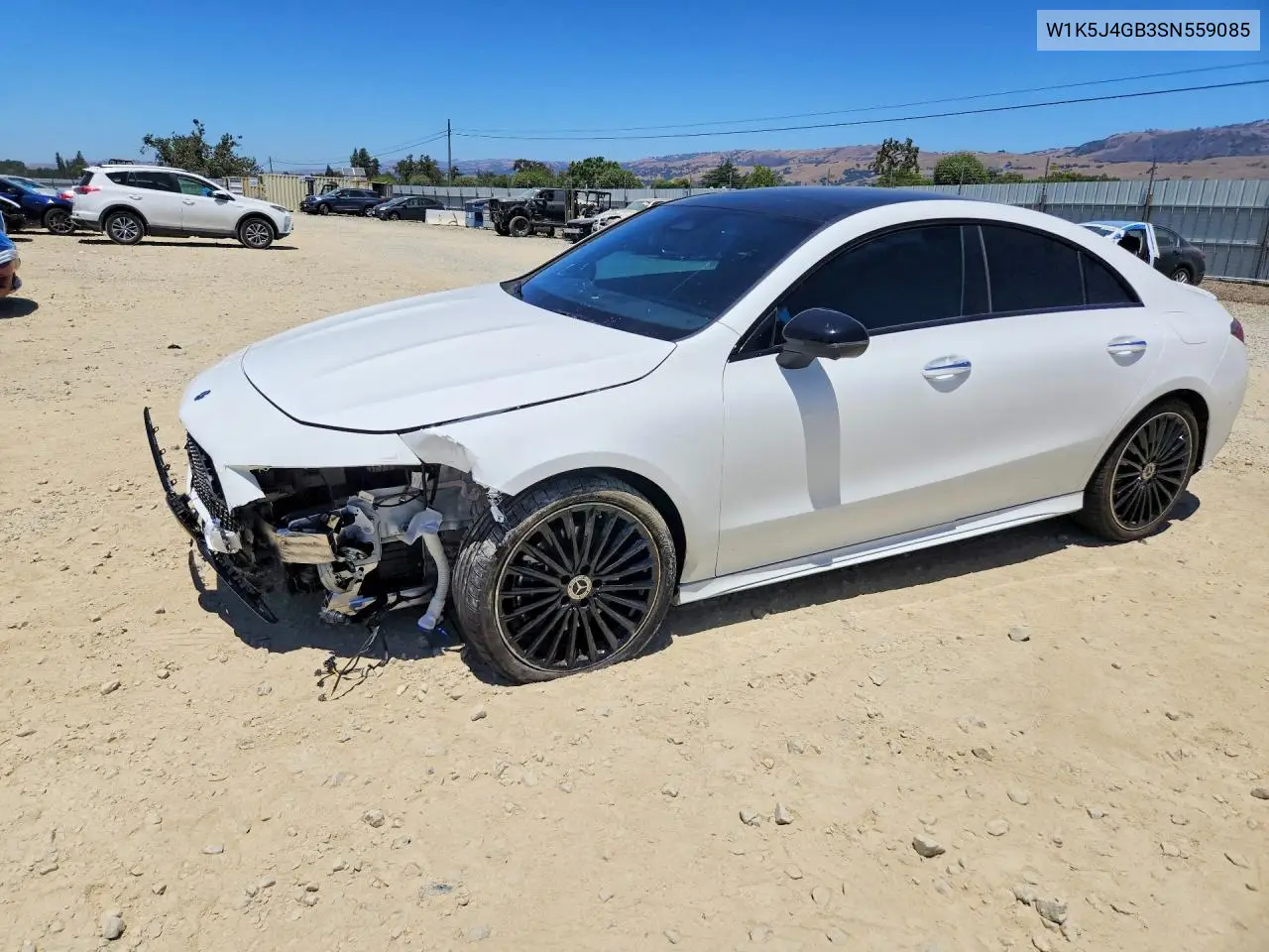 2025 Mercedes-Benz Cla 250 VIN: W1K5J4GB3SN559085 Lot: 58653616