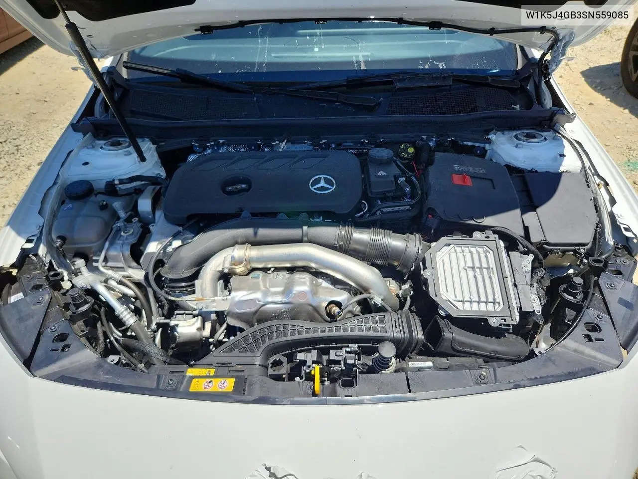 2025 Mercedes-Benz Cla 250 VIN: W1K5J4GB3SN559085 Lot: 58653616