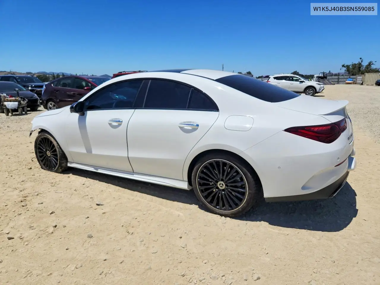2025 Mercedes-Benz Cla 250 VIN: W1K5J4GB3SN559085 Lot: 58653616