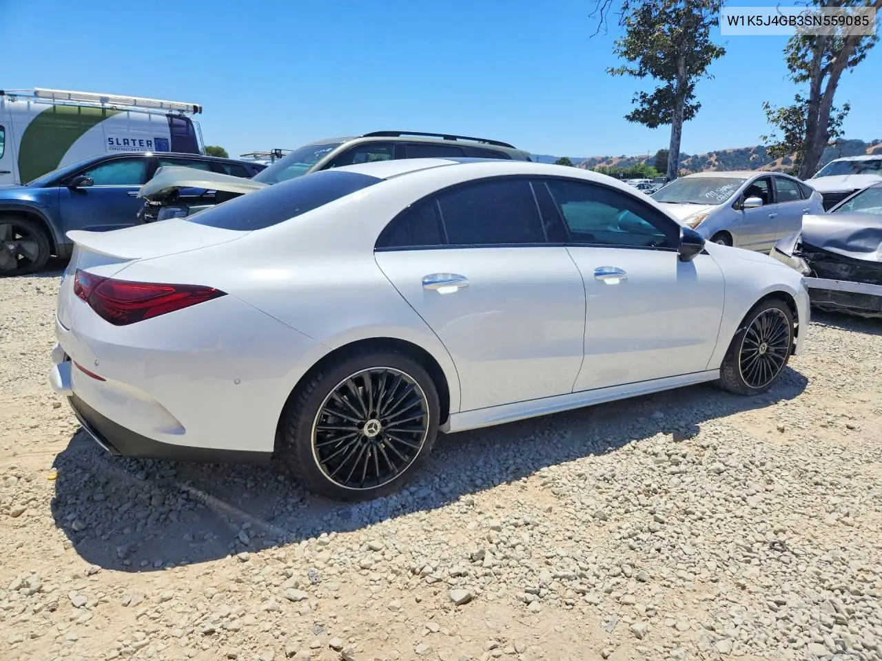 2025 Mercedes-Benz Cla 250 VIN: W1K5J4GB3SN559085 Lot: 58653616