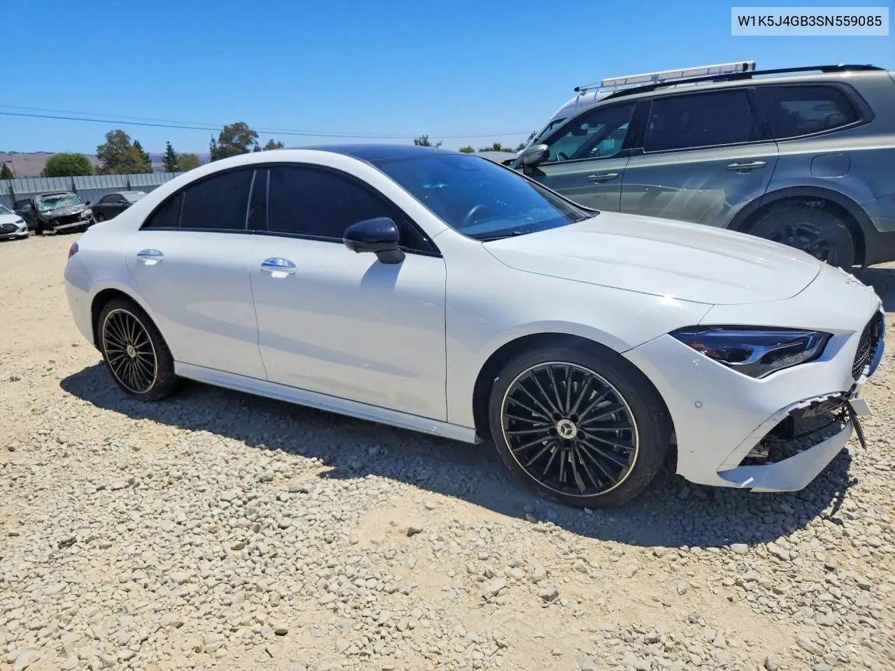 2025 Mercedes-Benz Cla 250 VIN: W1K5J4GB3SN559085 Lot: 58653616