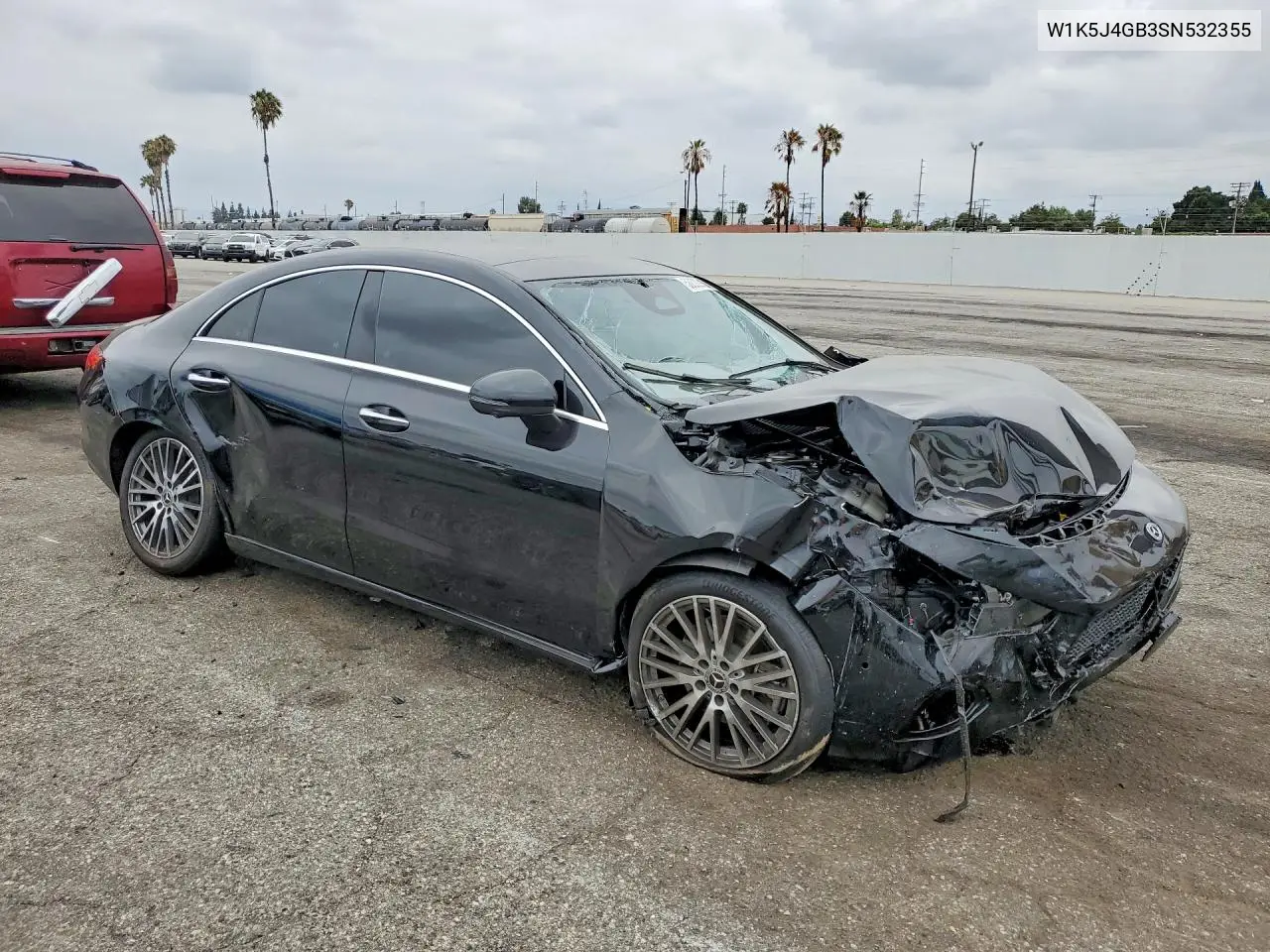 2025 Mercedes-Benz Cla 250 VIN: W1K5J4GB3SN532355 Lot: 58822216