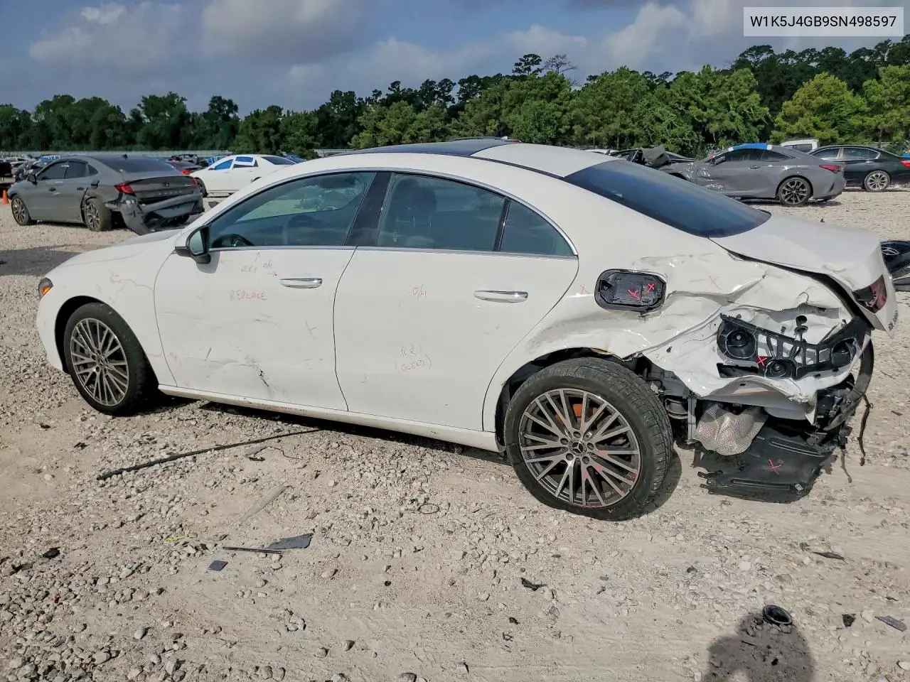2025 Mercedes-Benz Cla 250 VIN: W1K5J4GB9SN498597 Lot: 59129726