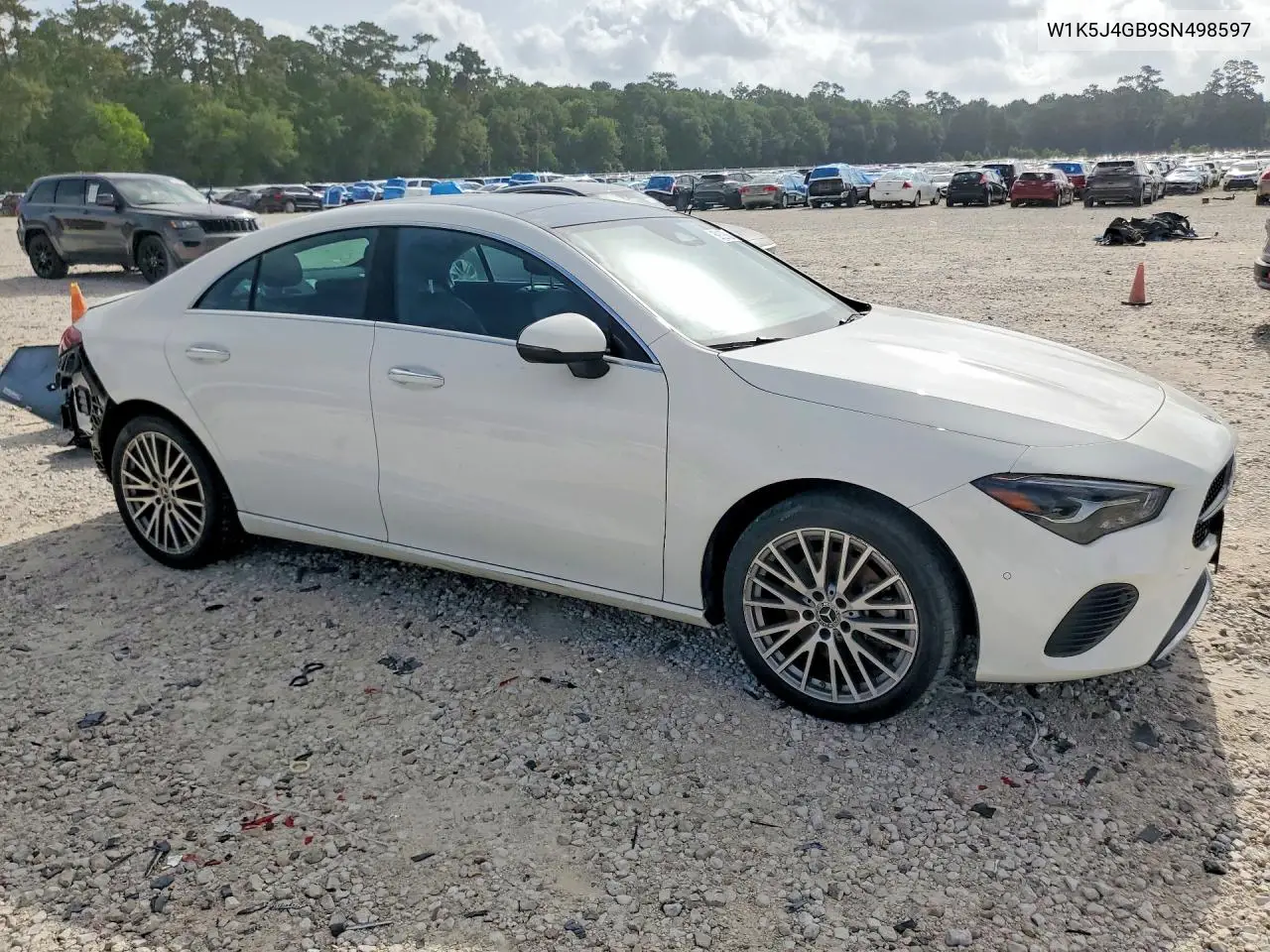 2025 Mercedes-Benz Cla 250 VIN: W1K5J4GB9SN498597 Lot: 59129726