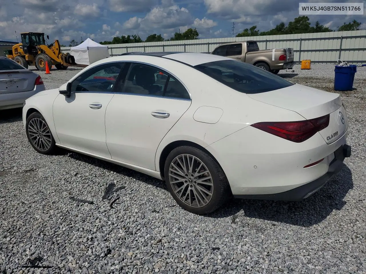 2025 Mercedes-Benz Cla 250 VIN: W1K5J4GB7SN511766 Lot: 59910726