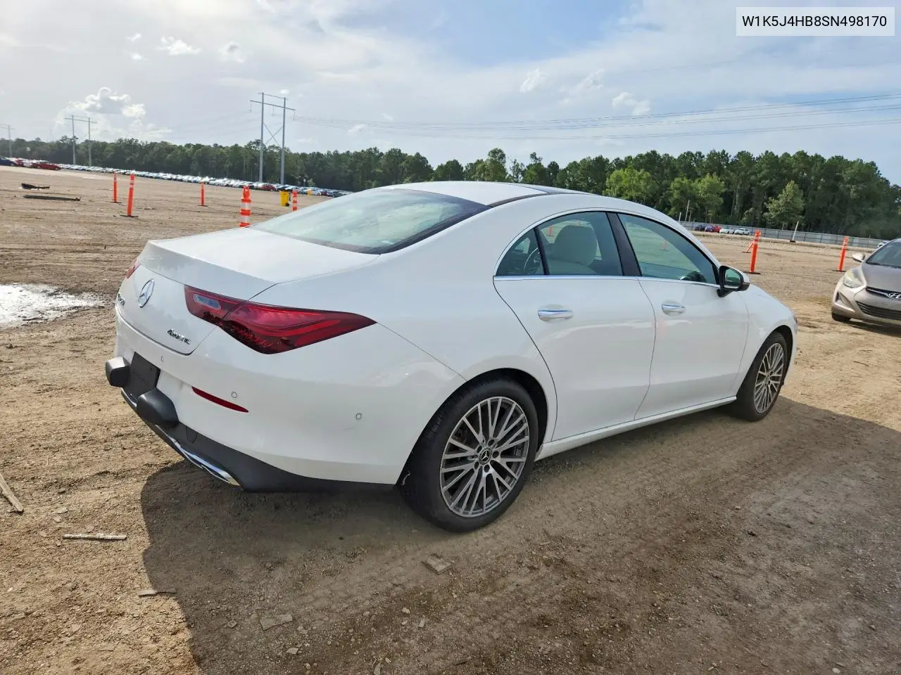 2025 Mercedes-Benz Cla 250 4Matic VIN: W1K5J4HB8SN498170 Lot: 60223296
