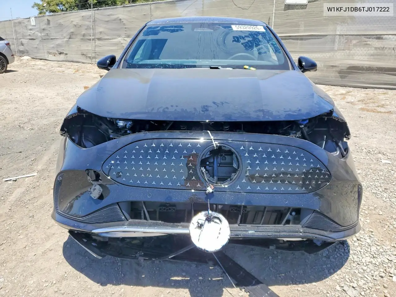 2026 Mercedes-Benz Cla 250+ VIN: W1KFJ1DB6TJ017222 Lot: 59320926