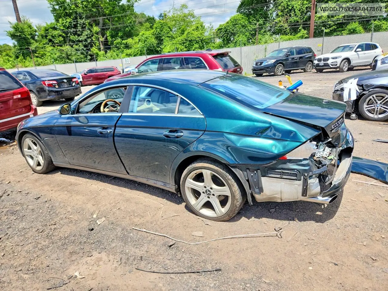 2006 Mercedes-Benz Cls 500C VIN: WDDDJ75X56A047367 Lot: 55473246