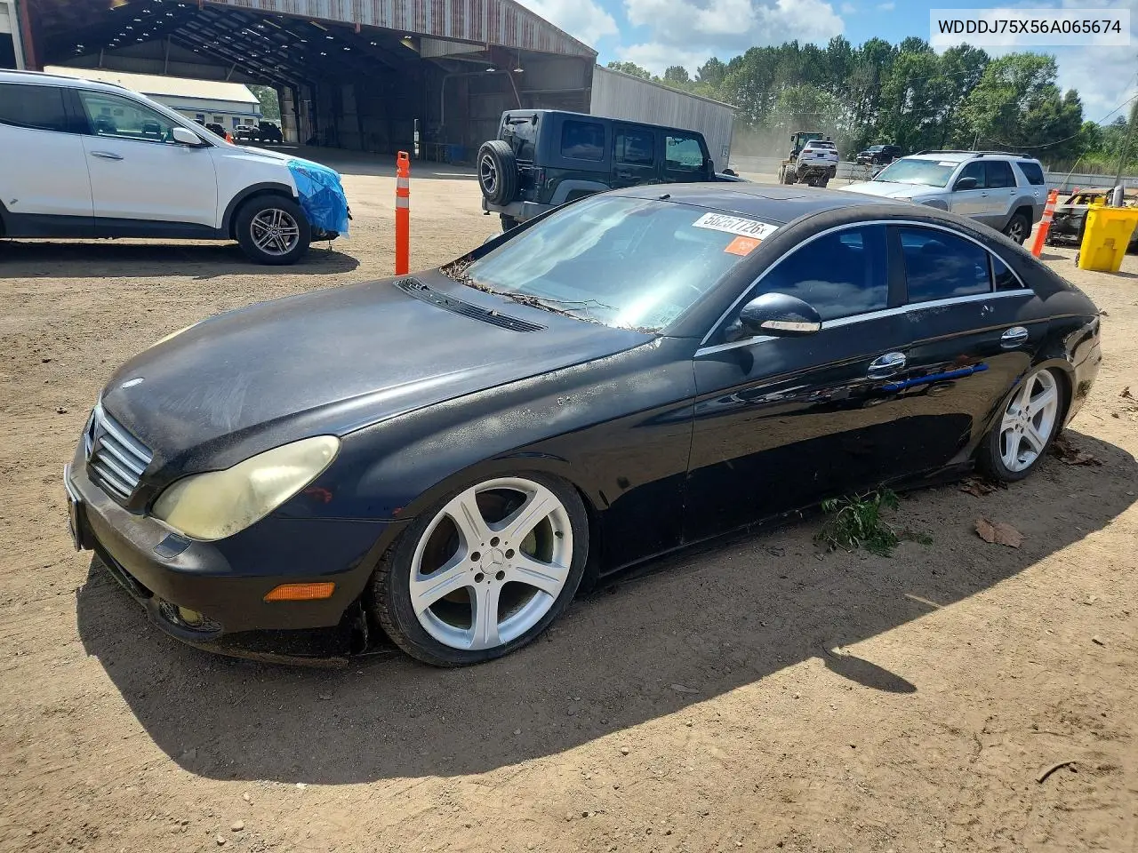 2006 Mercedes-Benz Cls 500C VIN: WDDDJ75X56A065674 Lot: 56257726