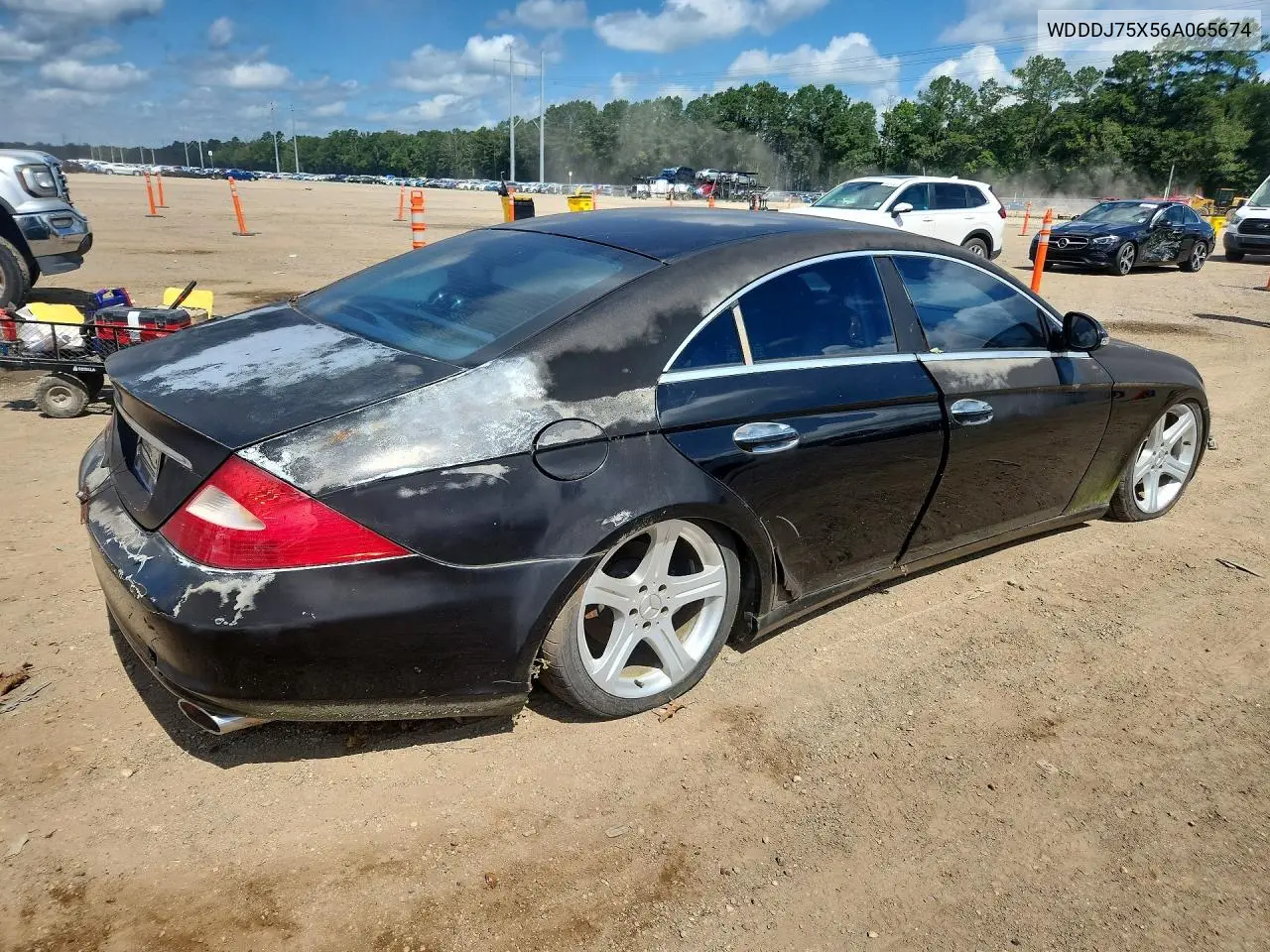 2006 Mercedes-Benz Cls 500C VIN: WDDDJ75X56A065674 Lot: 56257726