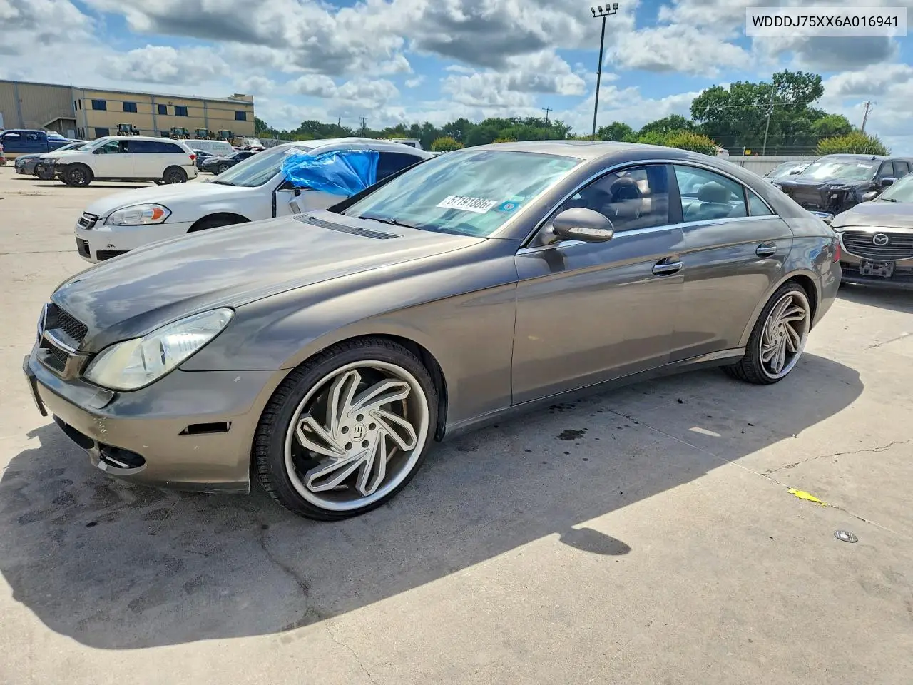 2006 Mercedes-Benz Cls 500C VIN: WDDDJ75XX6A016941 Lot: 57191886