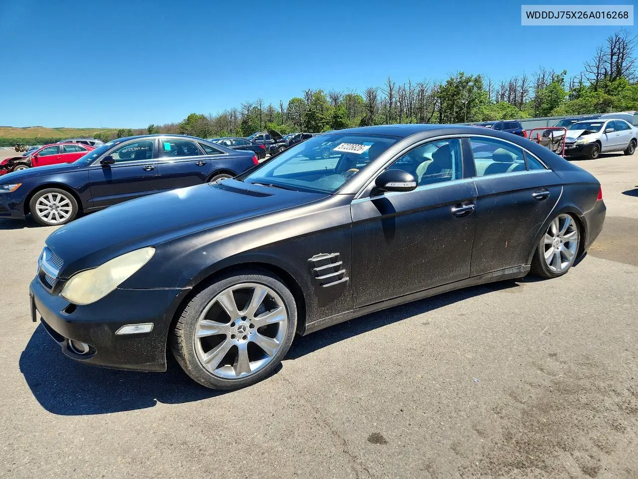 2006 Mercedes-Benz Cls 500C VIN: WDDDJ75X26A016268 Lot: 57226826