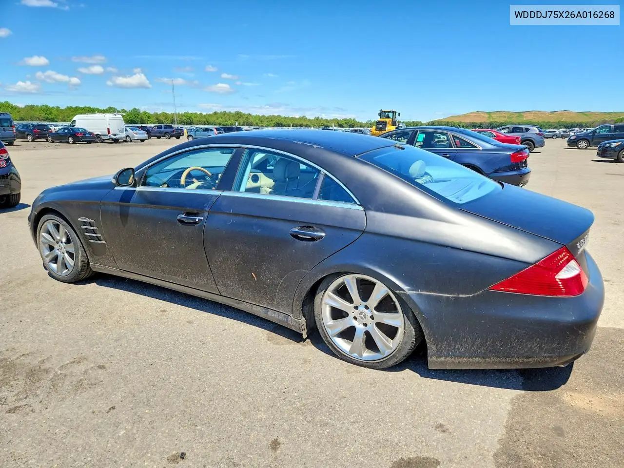 2006 Mercedes-Benz Cls 500C VIN: WDDDJ75X26A016268 Lot: 57226826