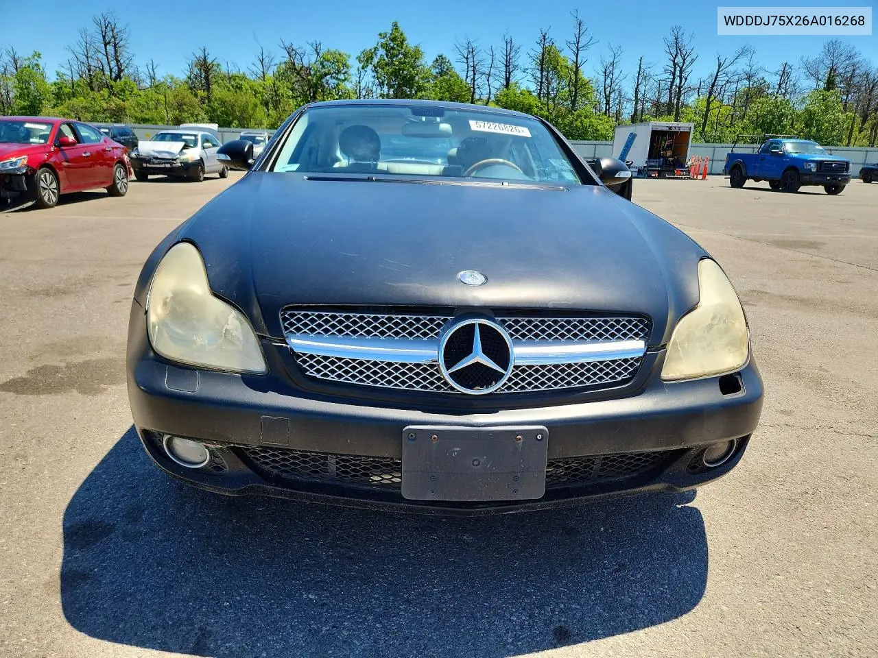 2006 Mercedes-Benz Cls 500C VIN: WDDDJ75X26A016268 Lot: 57226826