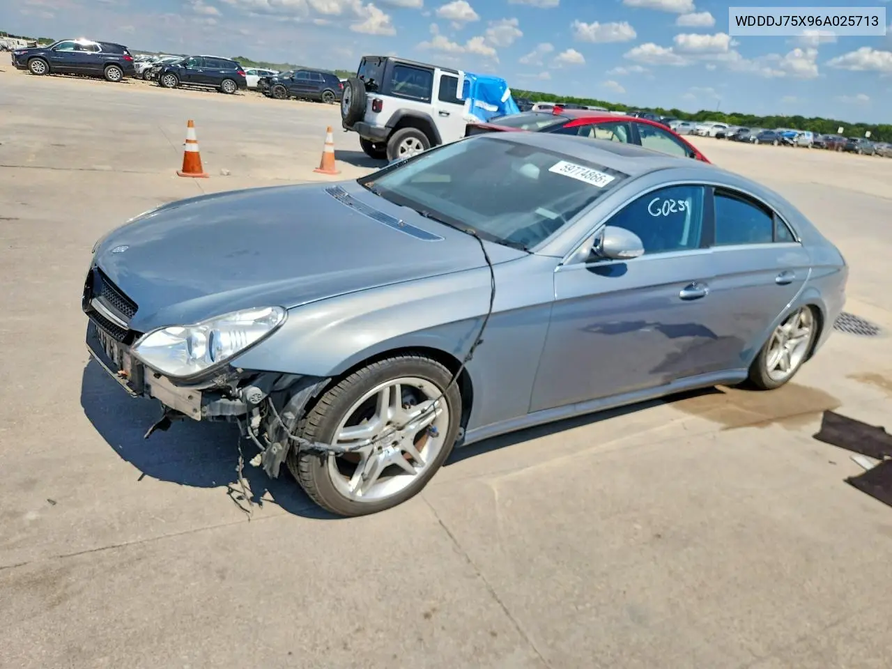 2006 Mercedes-Benz Cls 500C VIN: WDDDJ75X96A025713 Lot: 59774866