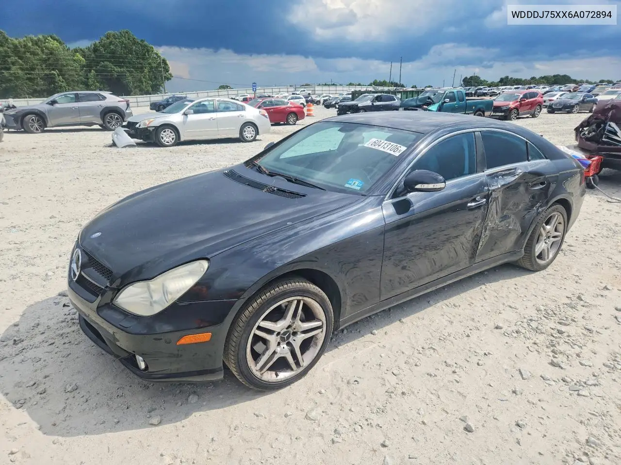 2006 Mercedes-Benz Cls 500C VIN: WDDDJ75XX6A072894 Lot: 60413106