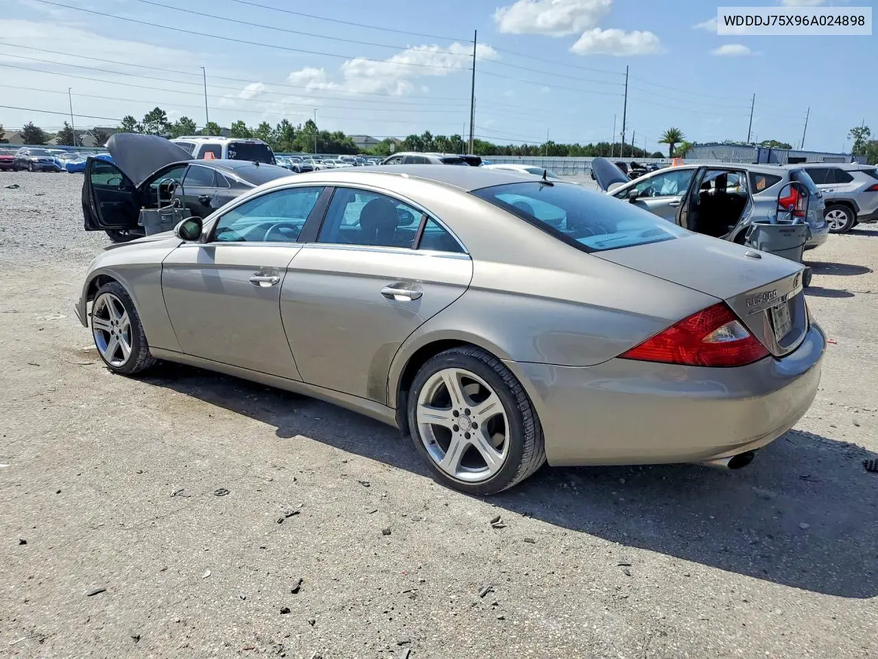 2006 Mercedes-Benz Cls 500C VIN: WDDDJ75X96A024898 Lot: 60718816