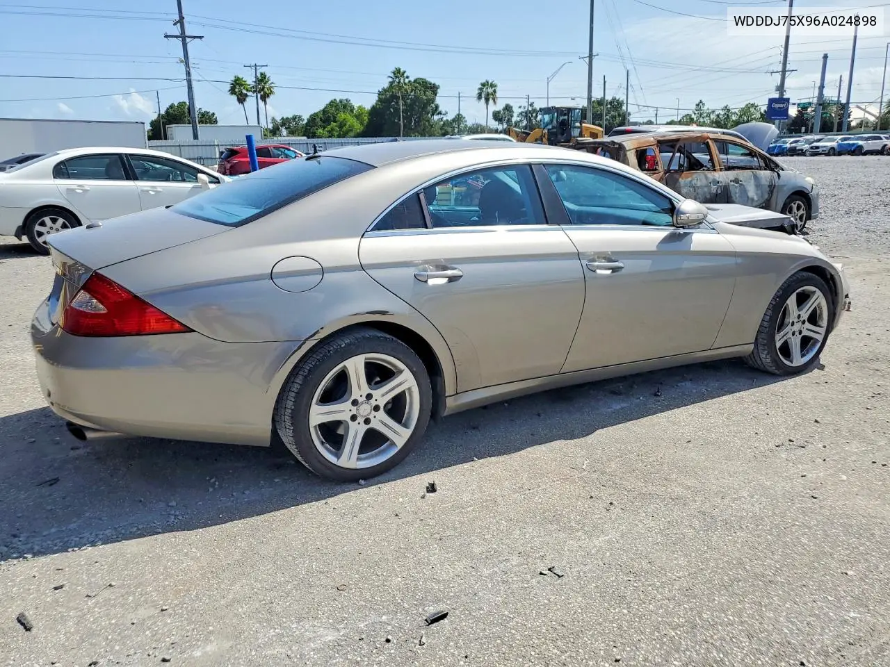 2006 Mercedes-Benz Cls 500C VIN: WDDDJ75X96A024898 Lot: 60718816