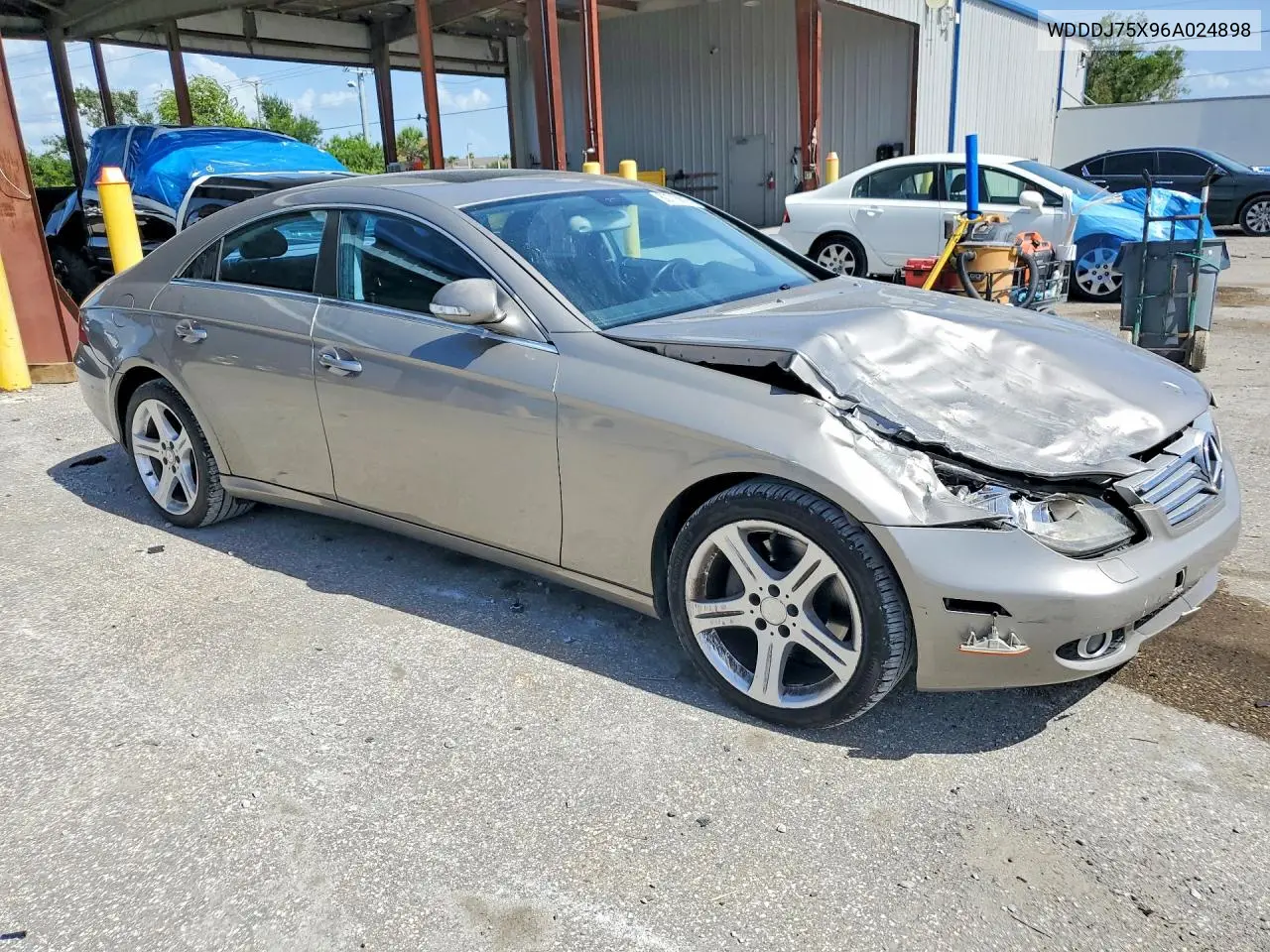 2006 Mercedes-Benz Cls 500C VIN: WDDDJ75X96A024898 Lot: 60718816