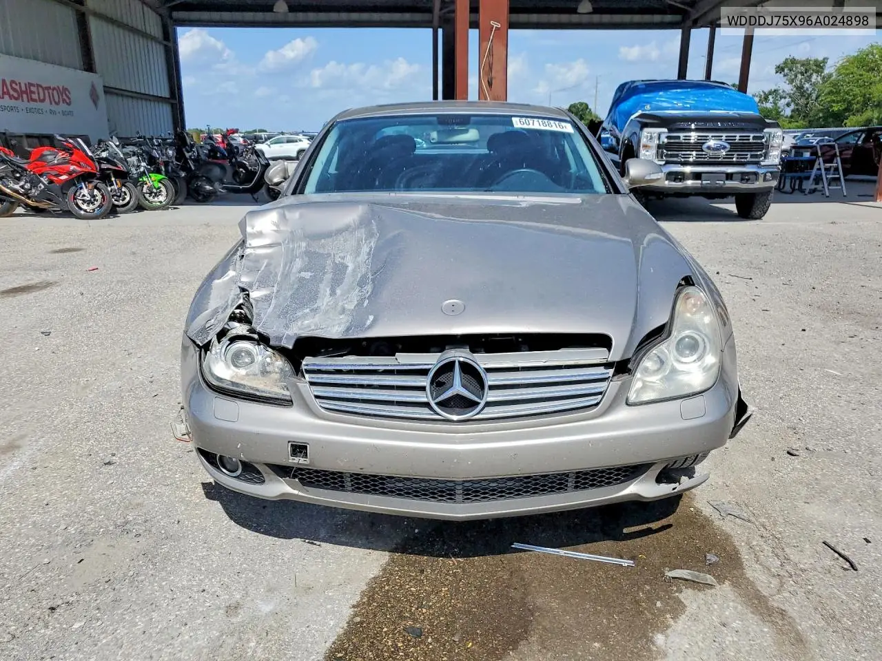 2006 Mercedes-Benz Cls 500C VIN: WDDDJ75X96A024898 Lot: 60718816
