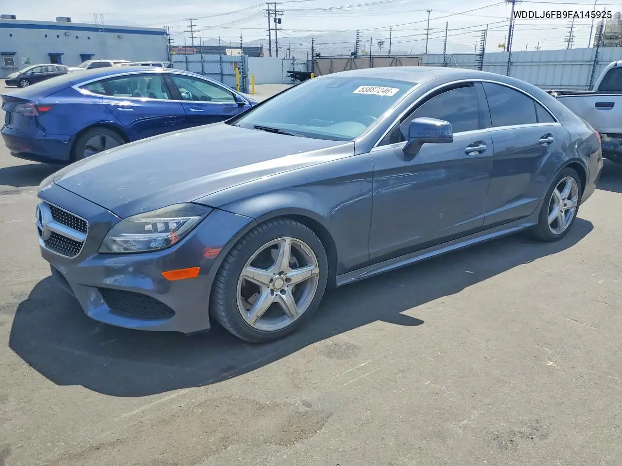 2015 Mercedes-Benz Cls 400 VIN: WDDLJ6FB9FA145925 Lot: 55887246