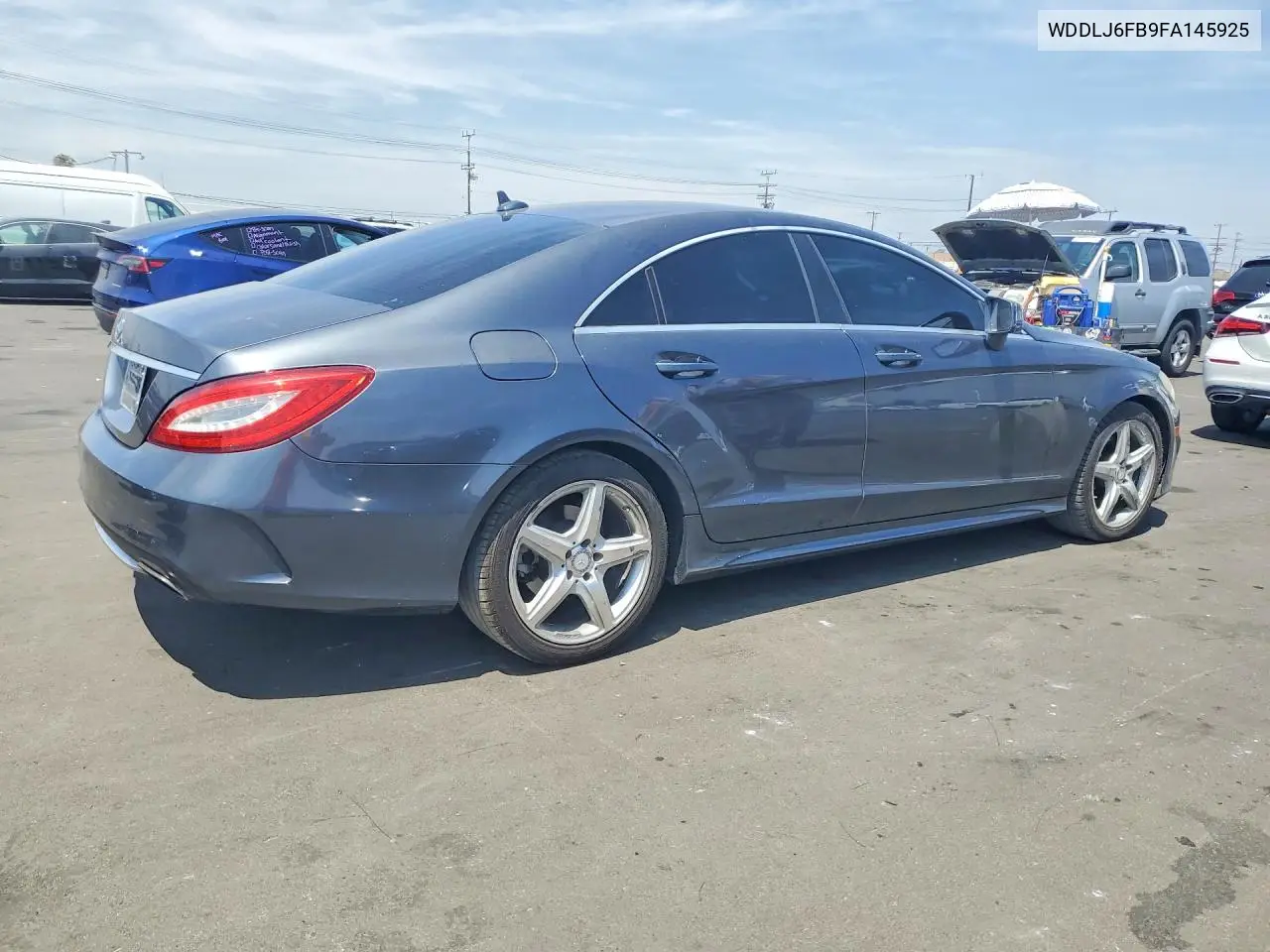 2015 Mercedes-Benz Cls 400 VIN: WDDLJ6FB9FA145925 Lot: 55887246