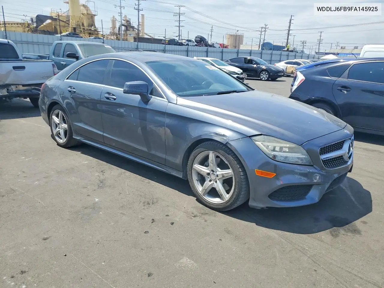 2015 Mercedes-Benz Cls 400 VIN: WDDLJ6FB9FA145925 Lot: 55887246
