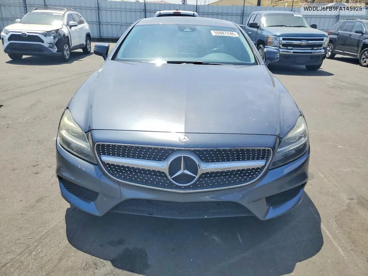2015 Mercedes-Benz Cls 400 VIN: WDDLJ6FB9FA145925 Lot: 55887246
