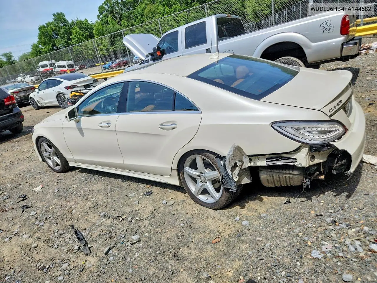 2015 Mercedes-Benz Cls 400 VIN: WDDLJ6HB4FA144582 Lot: 56304556