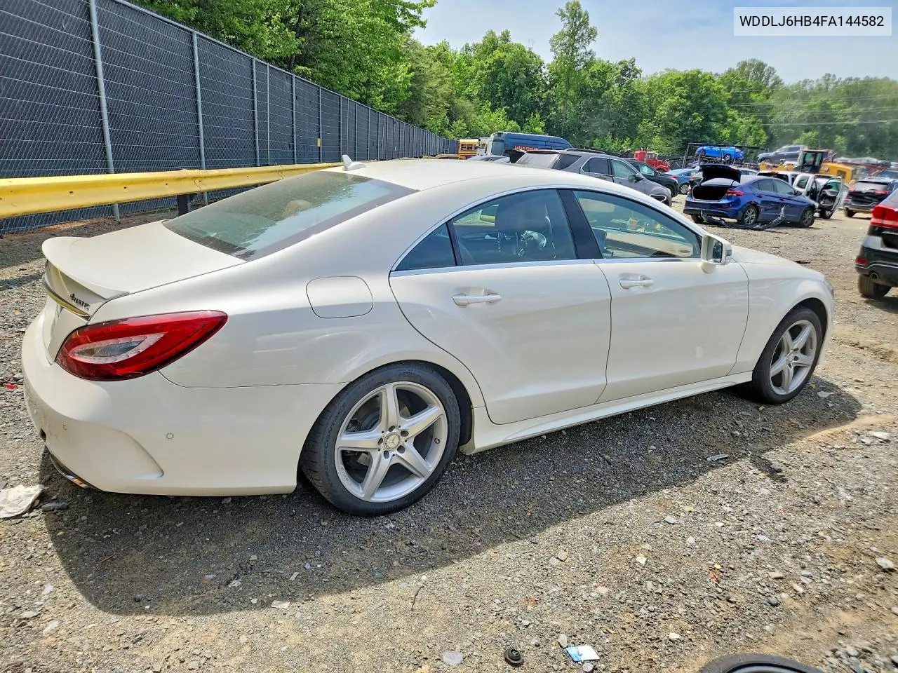 2015 Mercedes-Benz Cls 400 VIN: WDDLJ6HB4FA144582 Lot: 56304556