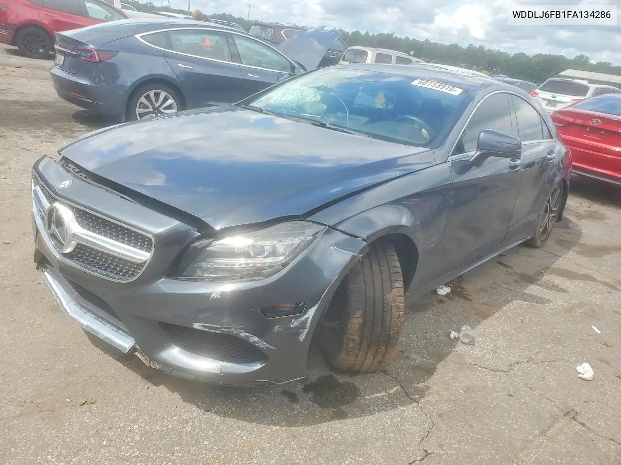 2015 Mercedes-Benz Cls 400 VIN: WDDLJ6FB1FA134286 Lot: 60153916