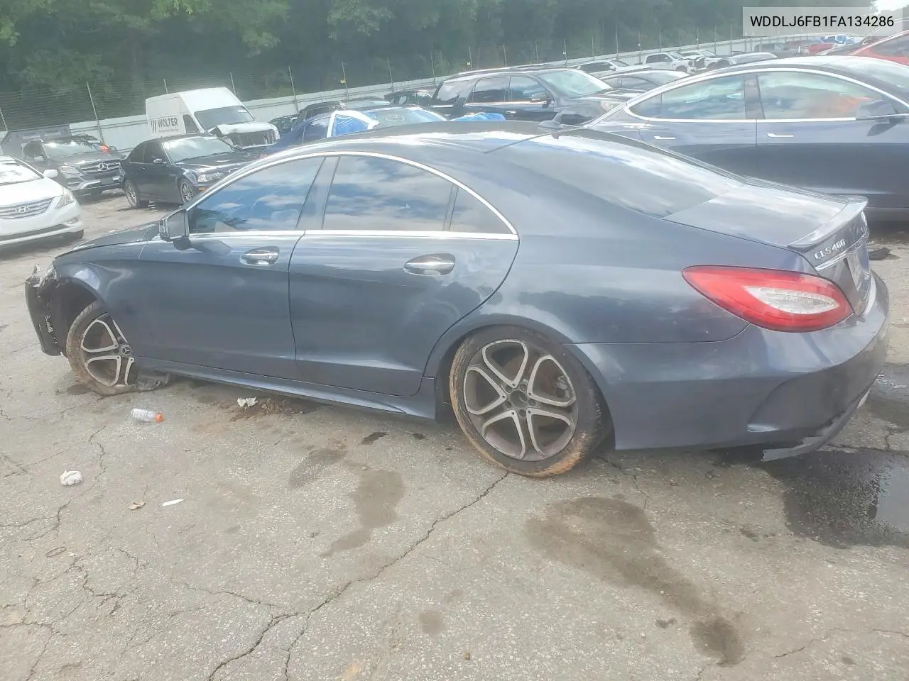 2015 Mercedes-Benz Cls 400 VIN: WDDLJ6FB1FA134286 Lot: 60153916