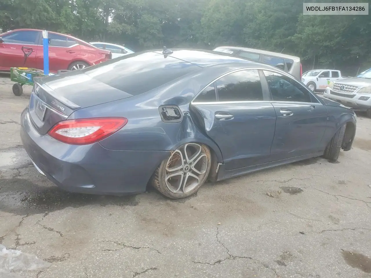 2015 Mercedes-Benz Cls 400 VIN: WDDLJ6FB1FA134286 Lot: 60153916