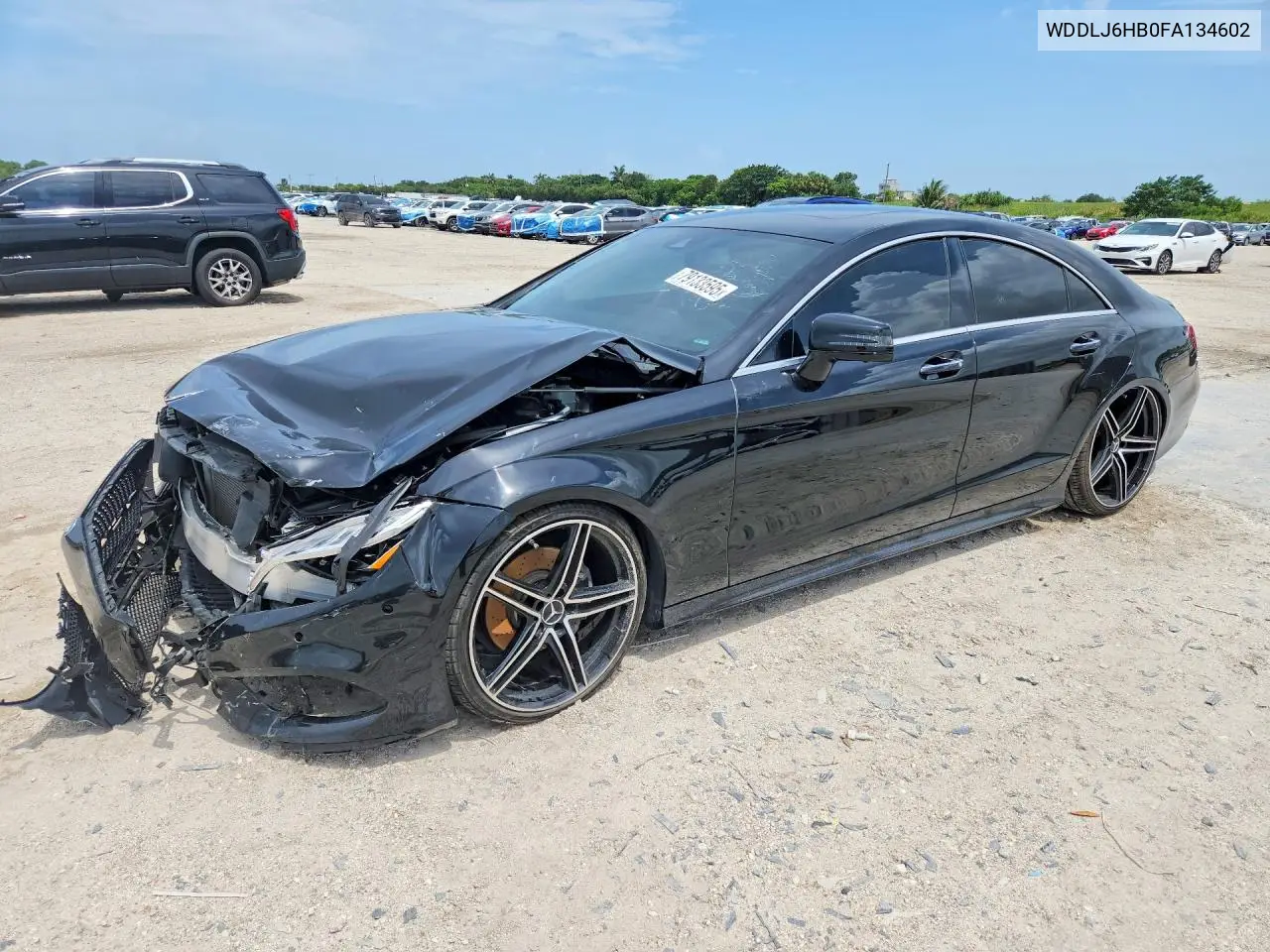 2015 Mercedes-Benz Cls 400 4Matic VIN: WDDLJ6HB0FA134602 Lot: 79133595