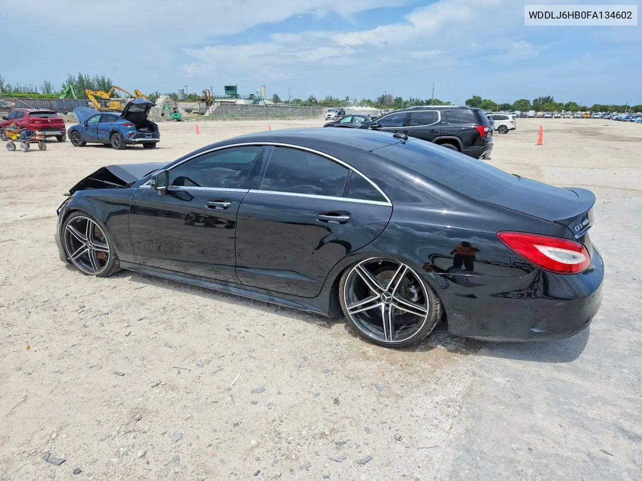 2015 Mercedes-Benz Cls 400 4Matic VIN: WDDLJ6HB0FA134602 Lot: 79133595