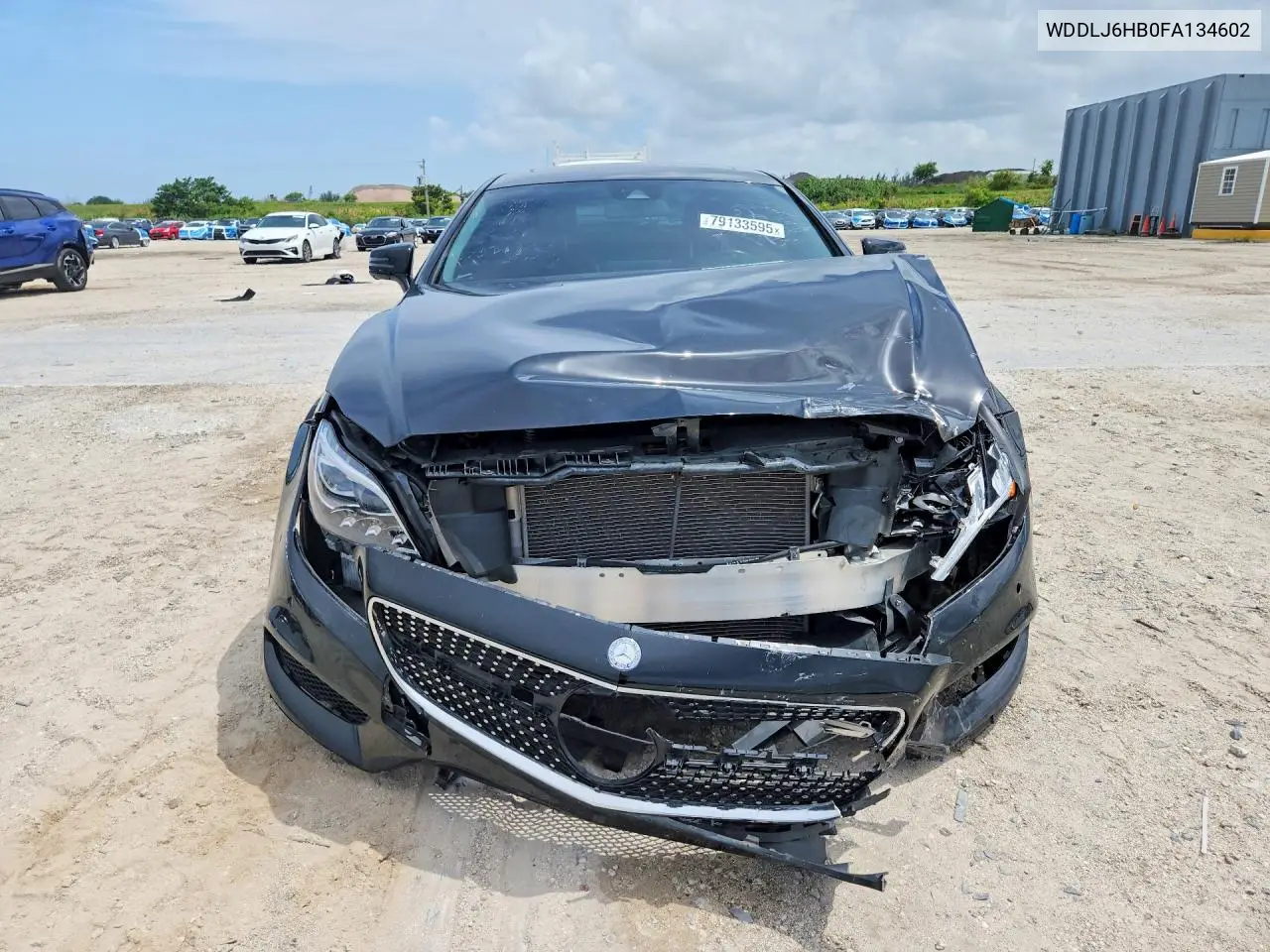 2015 Mercedes-Benz Cls 400 4Matic VIN: WDDLJ6HB0FA134602 Lot: 79133595
