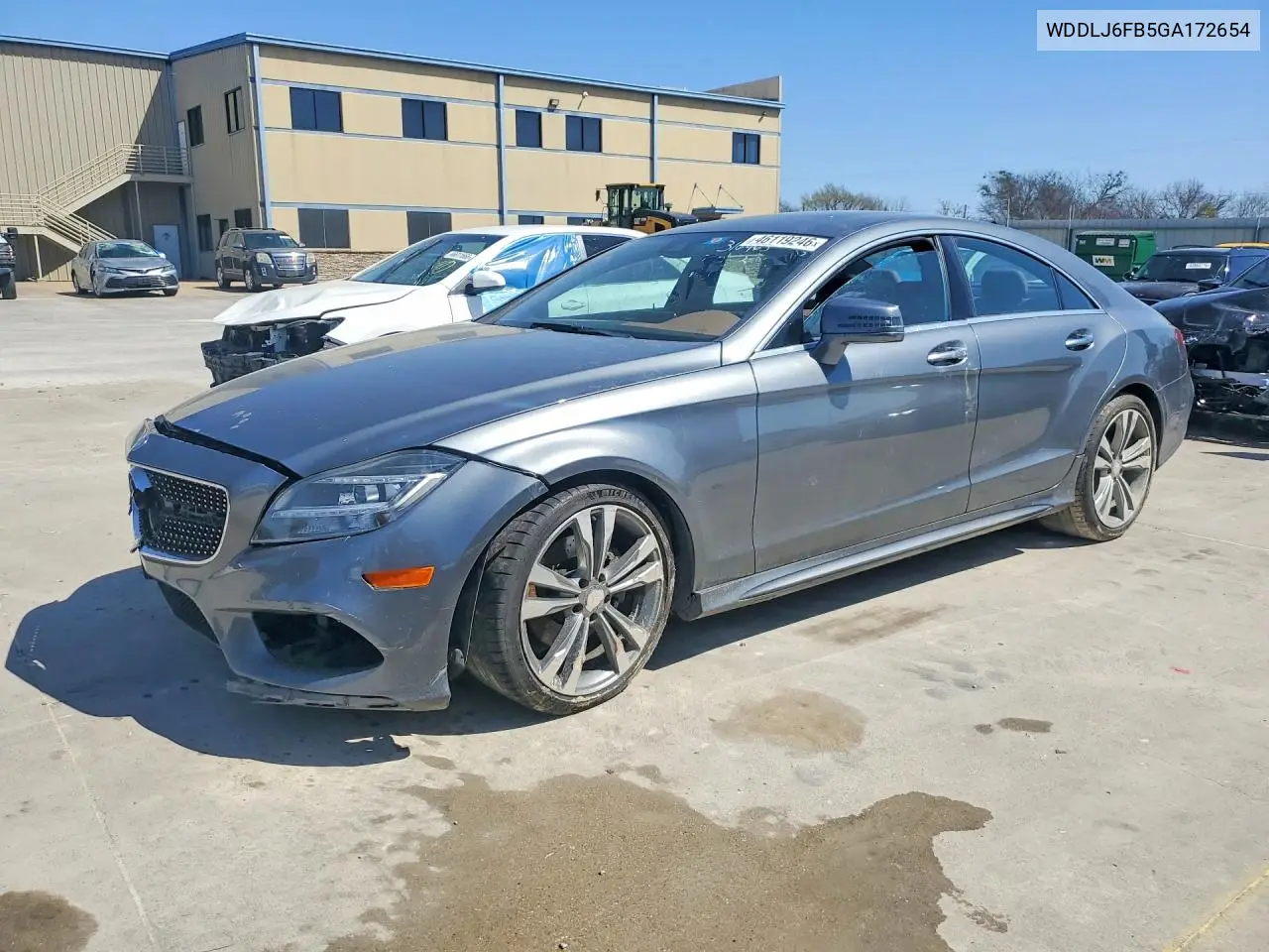 2016 Mercedes-Benz Cls 400 VIN: WDDLJ6FB5GA172654 Lot: 46119246