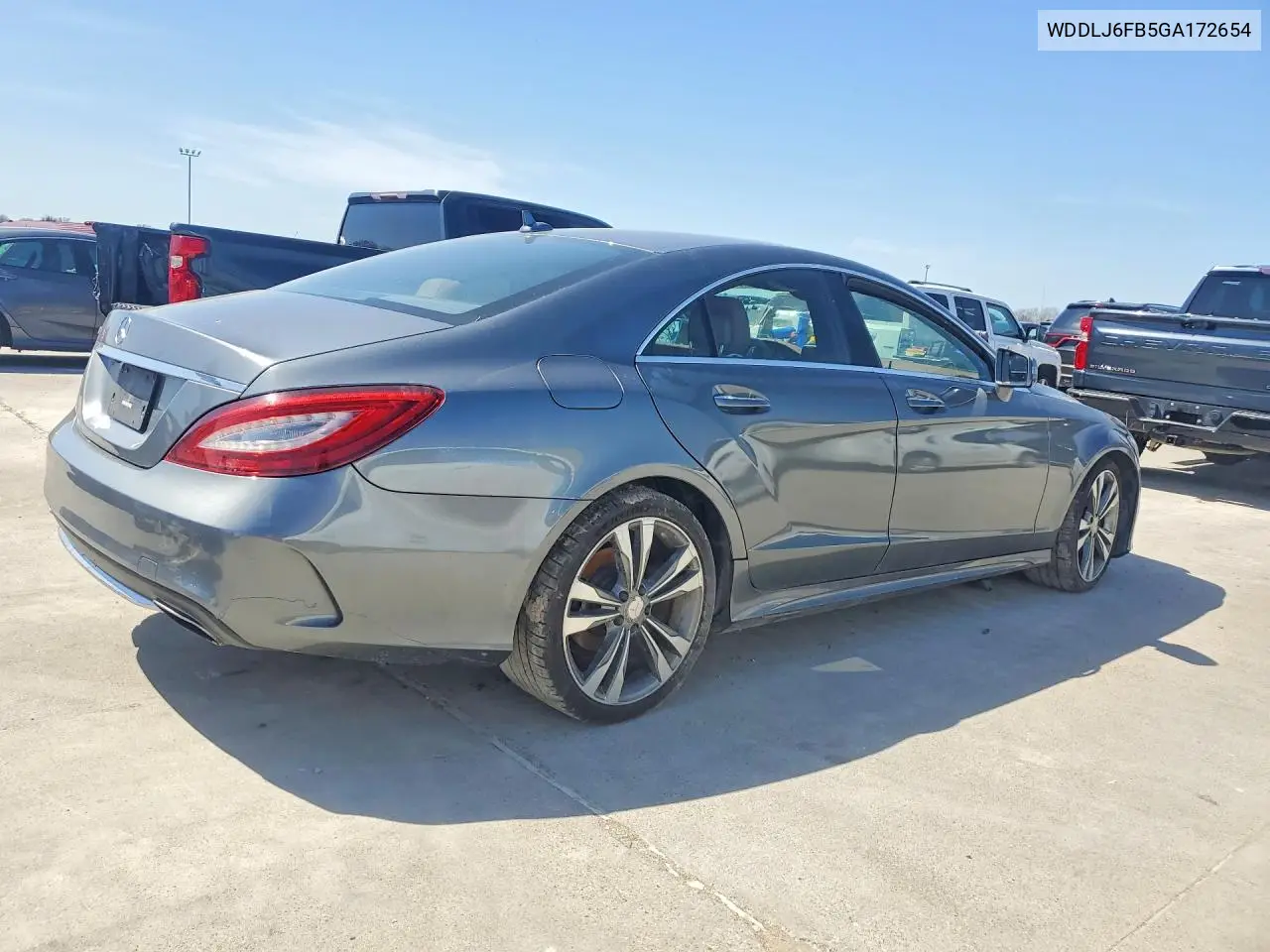 2016 Mercedes-Benz Cls 400 VIN: WDDLJ6FB5GA172654 Lot: 46119246