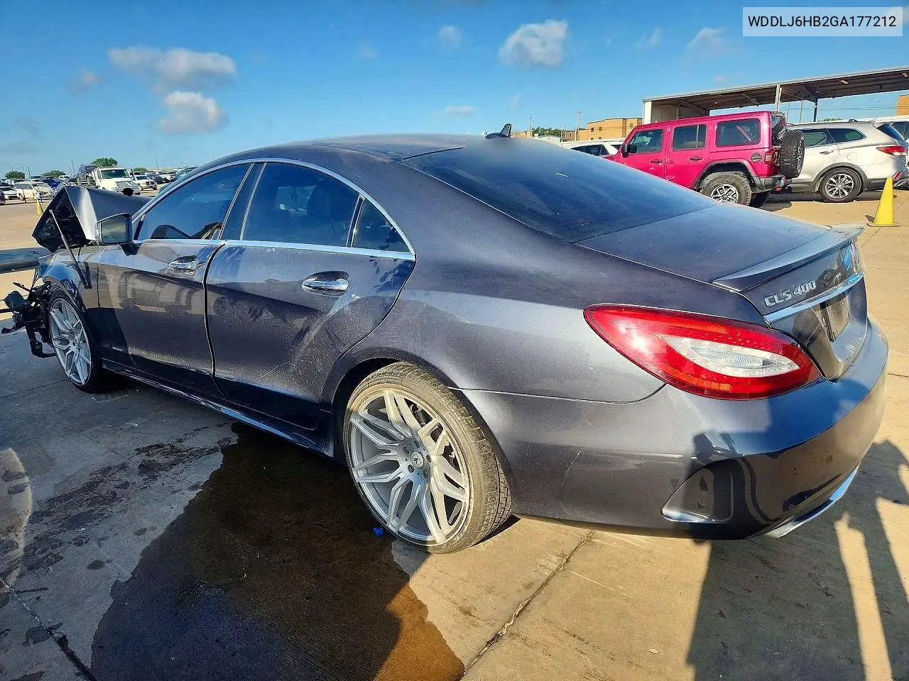 2016 Mercedes-Benz Cls 400 4Matic VIN: WDDLJ6HB2GA177212 Lot: 59214096
