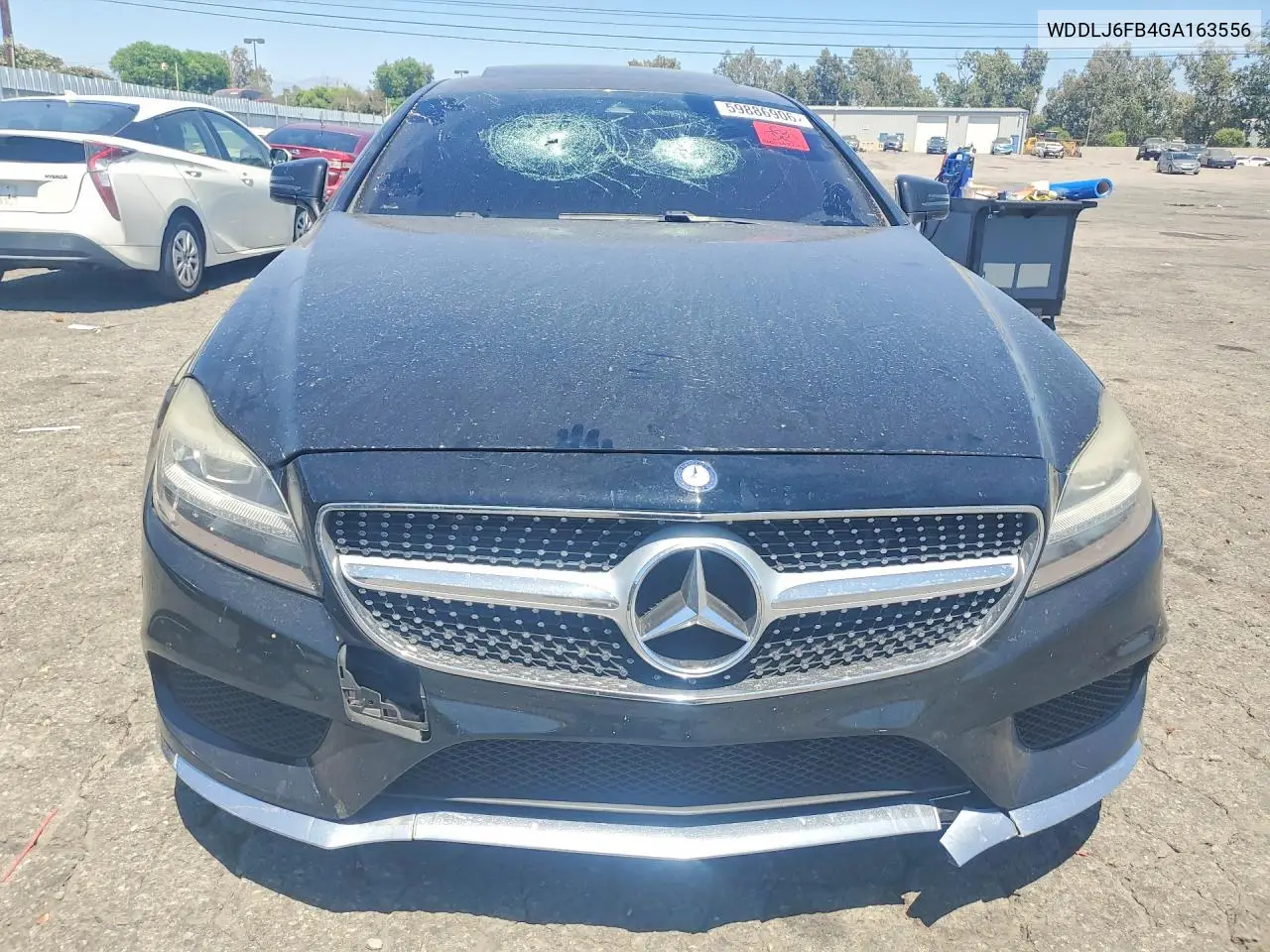 2016 Mercedes-Benz Cls 400 VIN: WDDLJ6FB4GA163556 Lot: 59886906