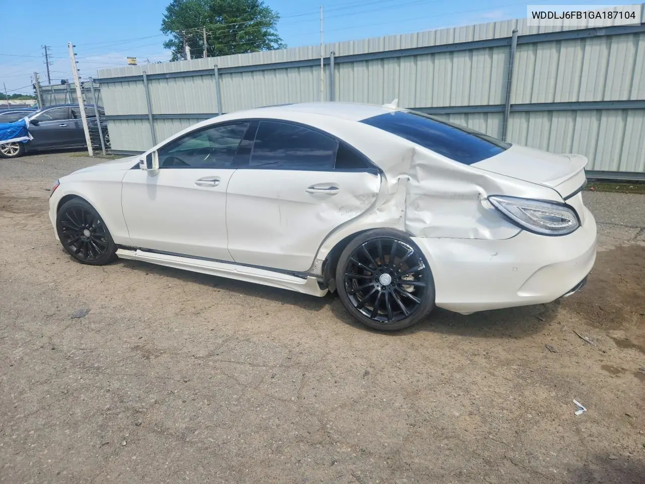 2016 Mercedes-Benz Cls 400 VIN: WDDLJ6FB1GA187104 Lot: 59909006
