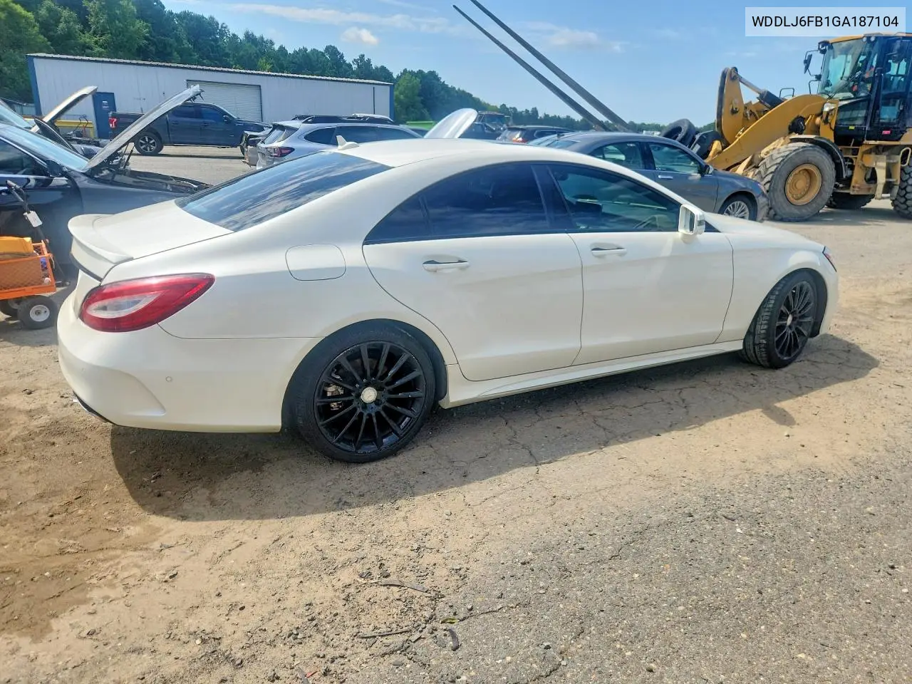 2016 Mercedes-Benz Cls 400 VIN: WDDLJ6FB1GA187104 Lot: 59909006