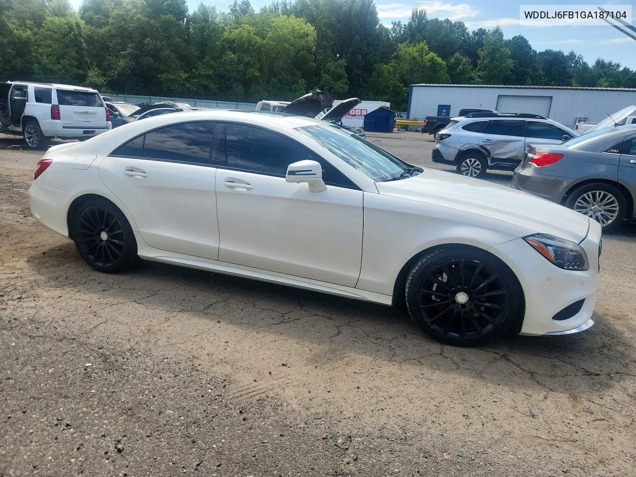 2016 Mercedes-Benz Cls 400 VIN: WDDLJ6FB1GA187104 Lot: 59909006