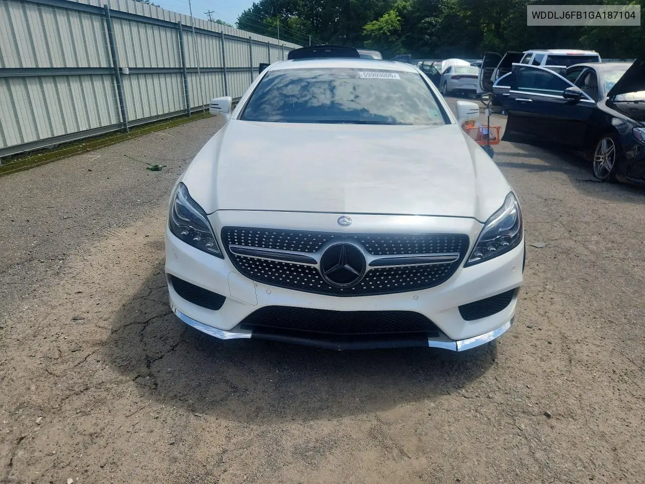 2016 Mercedes-Benz Cls 400 VIN: WDDLJ6FB1GA187104 Lot: 59909006