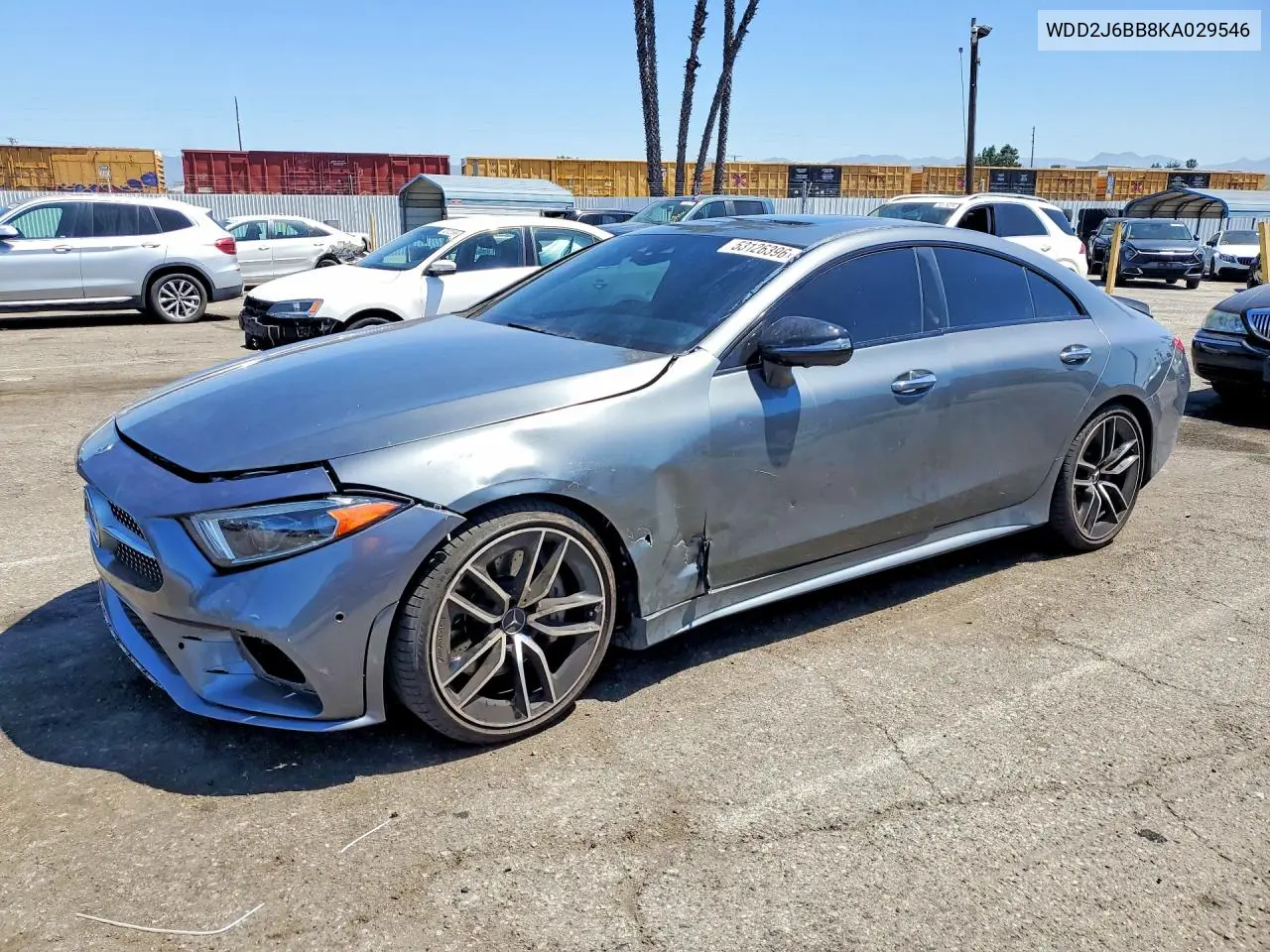 2019 Mercedes-Benz Cls Amg 53 4Matic VIN: WDD2J6BB8KA029546 Lot: 53126396