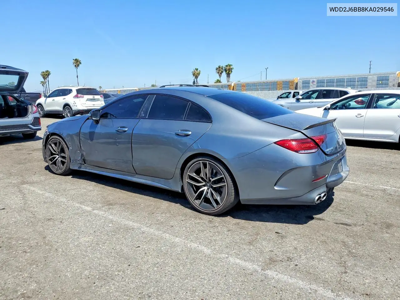 2019 Mercedes-Benz Cls Amg 53 4Matic VIN: WDD2J6BB8KA029546 Lot: 53126396