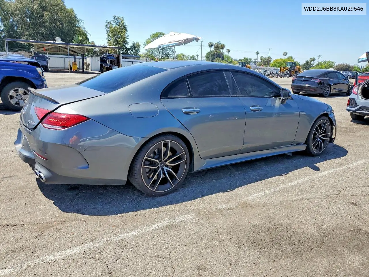 2019 Mercedes-Benz Cls Amg 53 4Matic VIN: WDD2J6BB8KA029546 Lot: 53126396