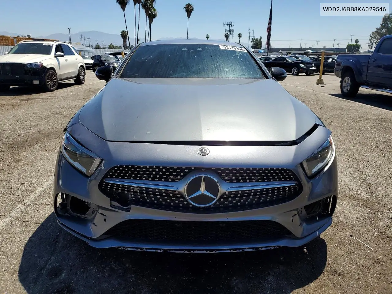 2019 Mercedes-Benz Cls Amg 53 4Matic VIN: WDD2J6BB8KA029546 Lot: 53126396